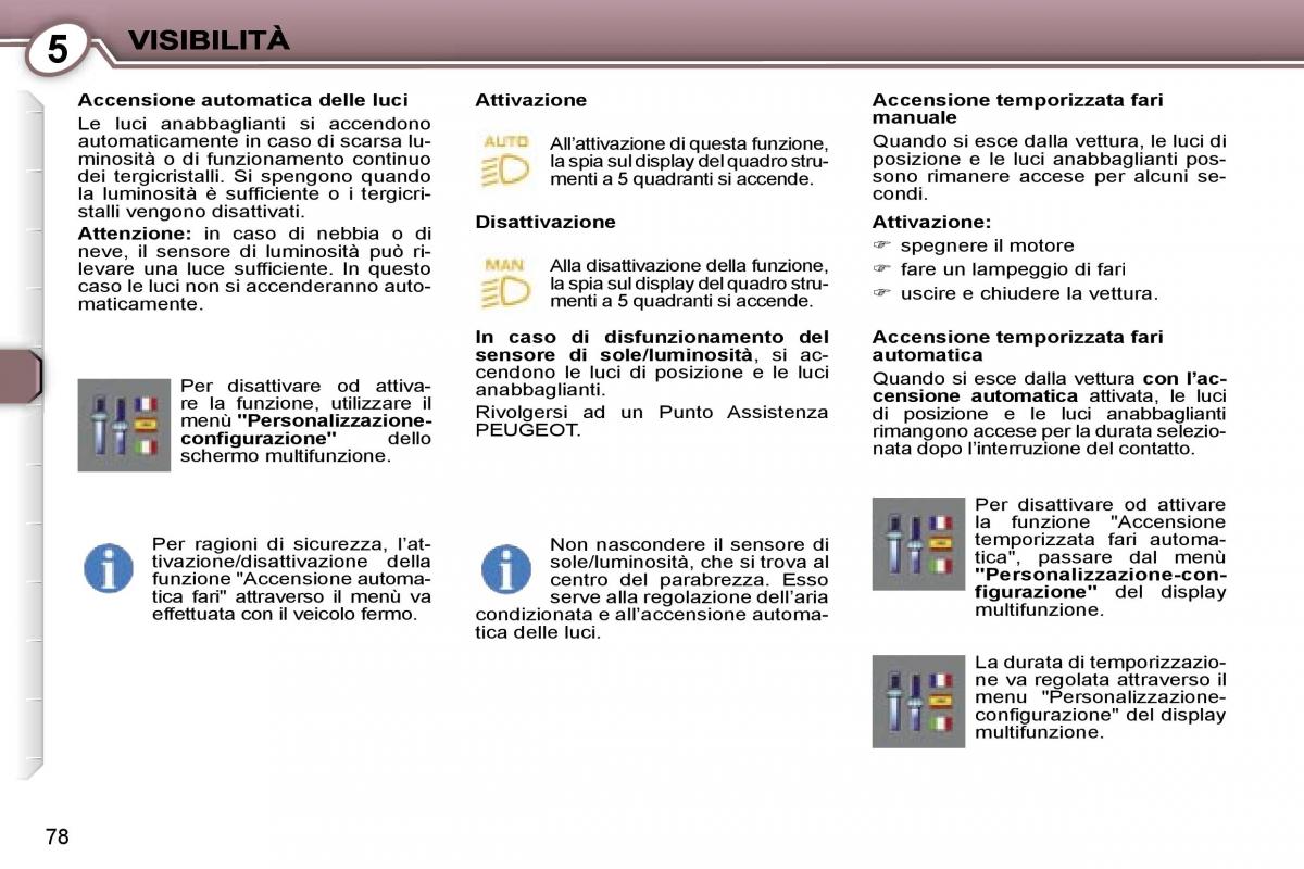 Peugeot 407 manuale del proprietario / page 81