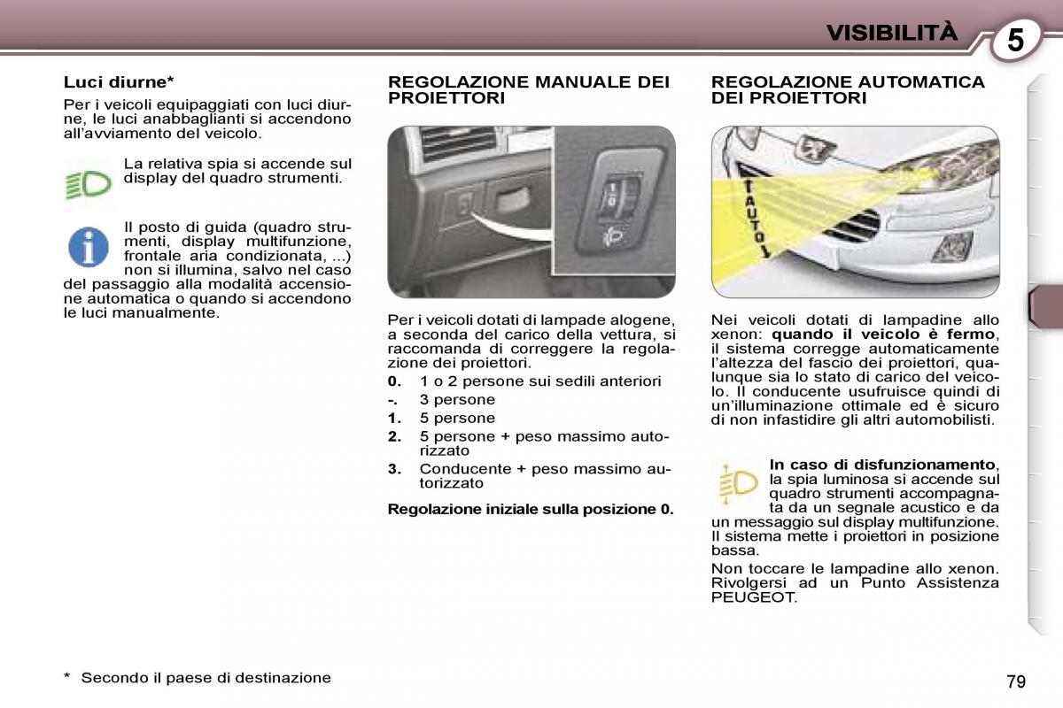 Peugeot 407 manuale del proprietario / page 83