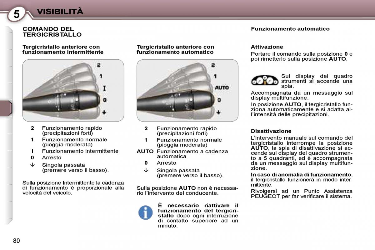 Peugeot 407 manuale del proprietario / page 84