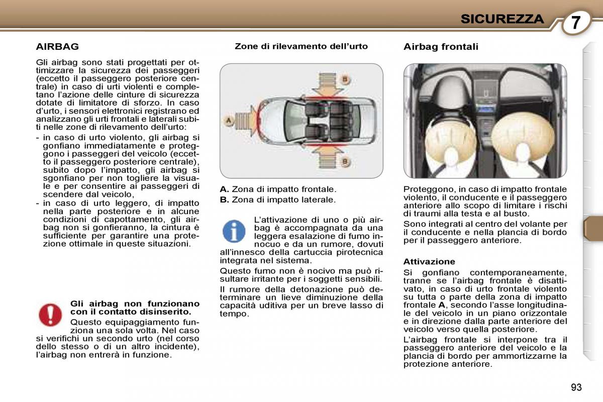 Peugeot 407 manuale del proprietario / page 104