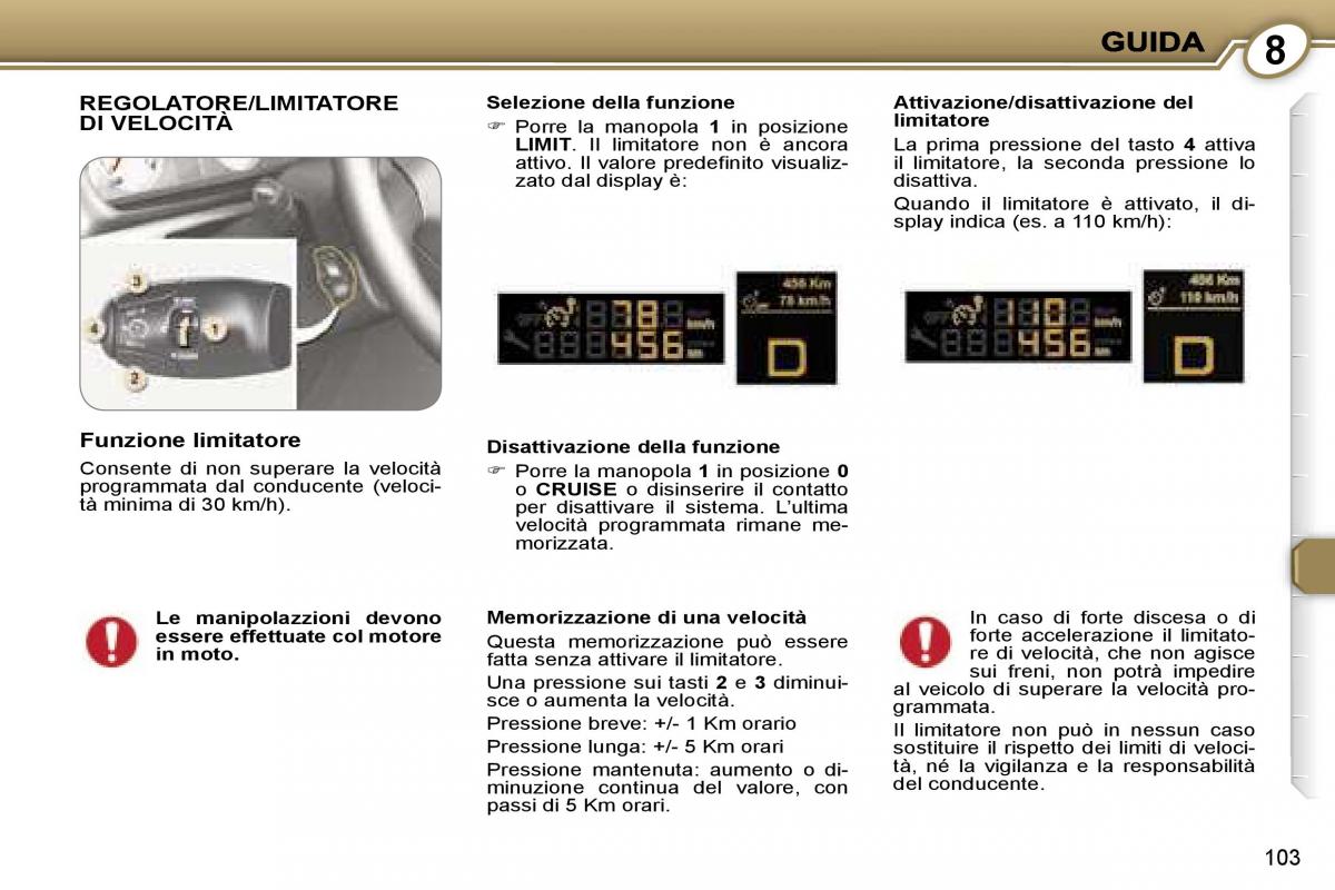 Peugeot 407 manuale del proprietario / page 114