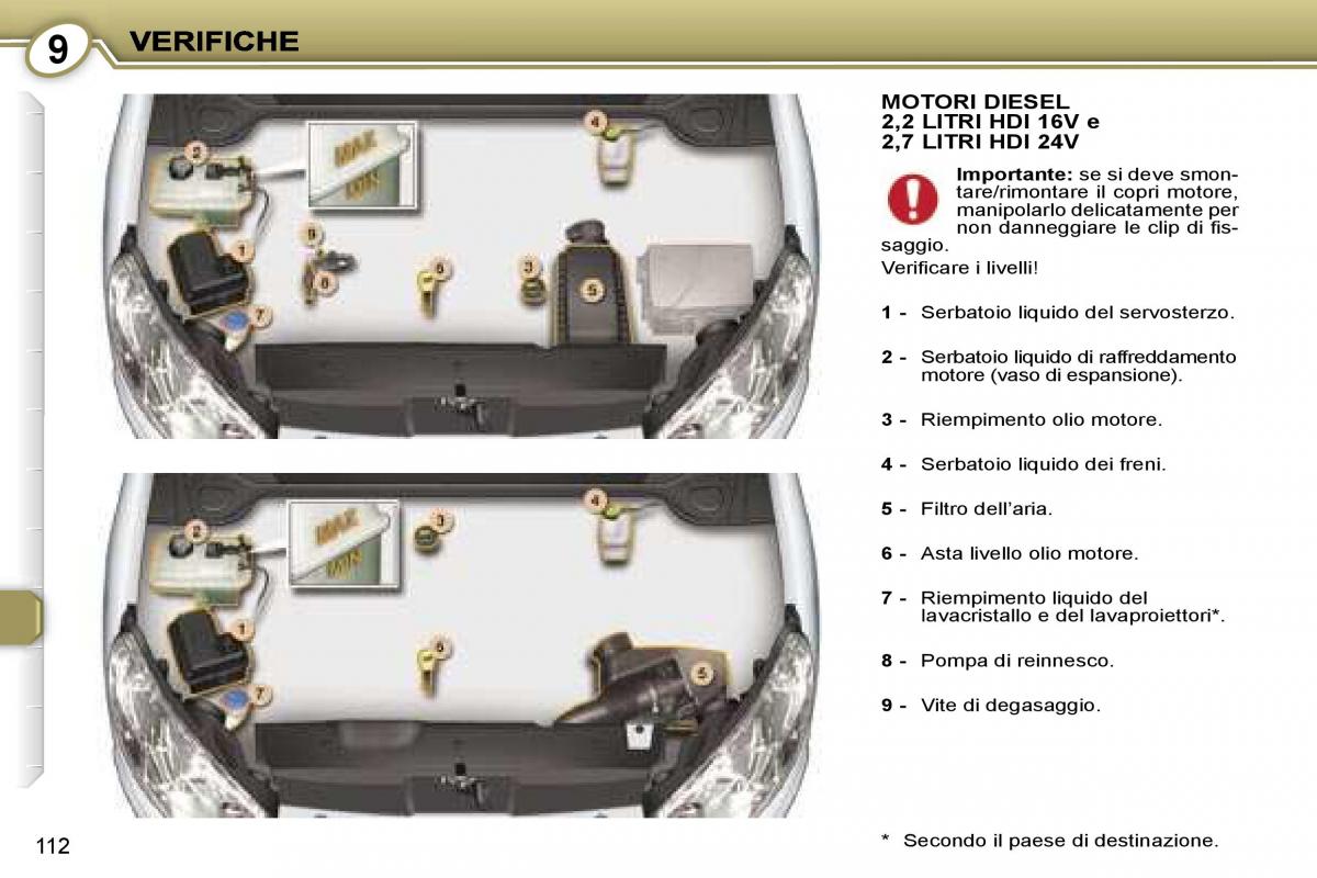 Peugeot 407 manuale del proprietario / page 122