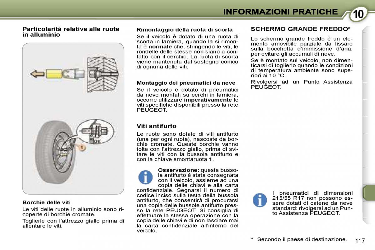 Peugeot 407 manuale del proprietario / page 127