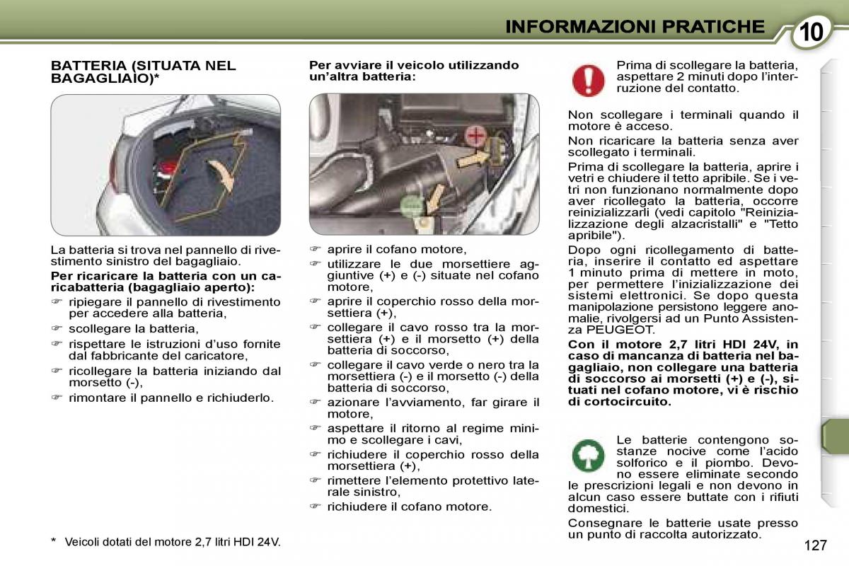 Peugeot 407 manuale del proprietario / page 142