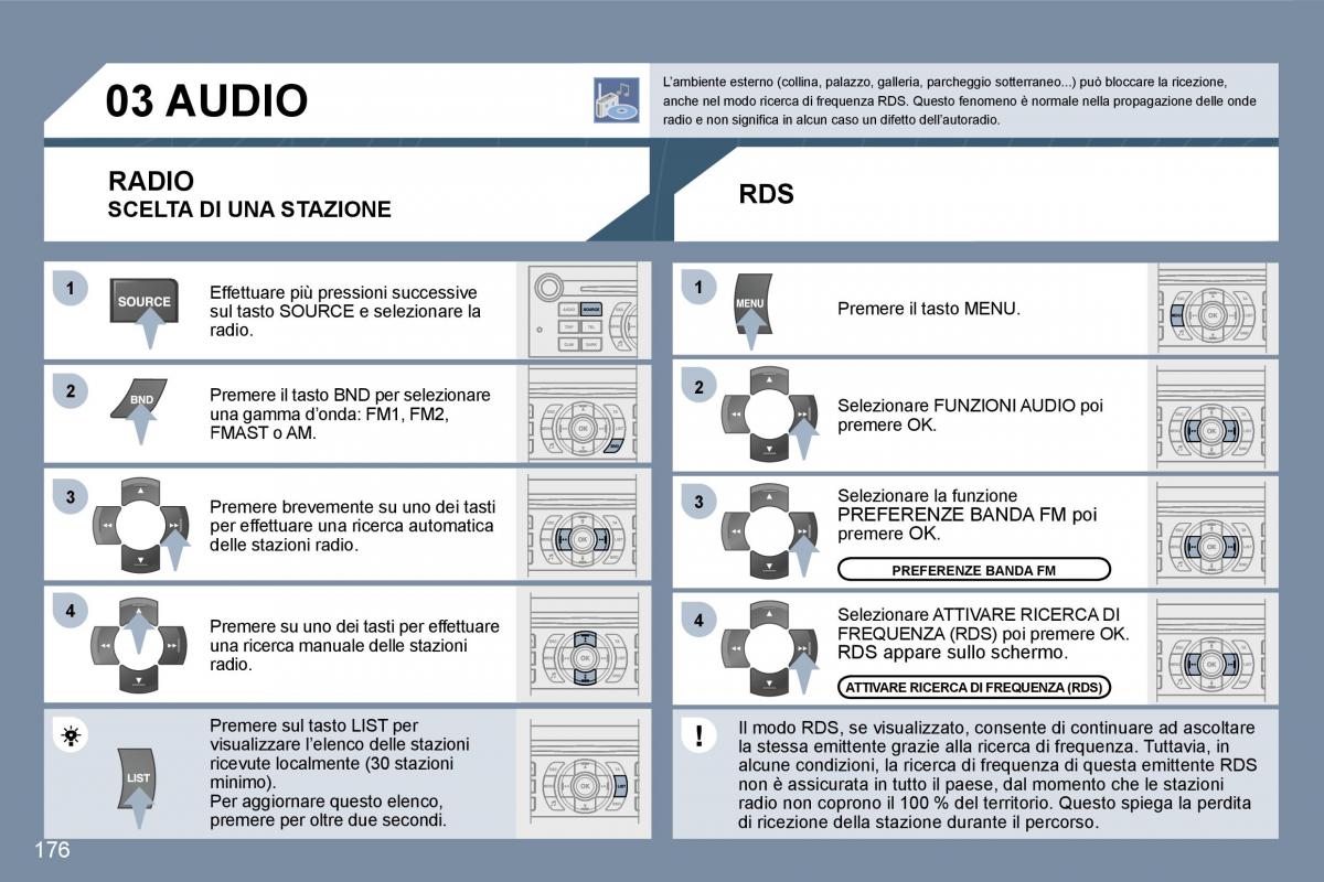 manual  Peugeot 407 manuale del proprietario / page 193