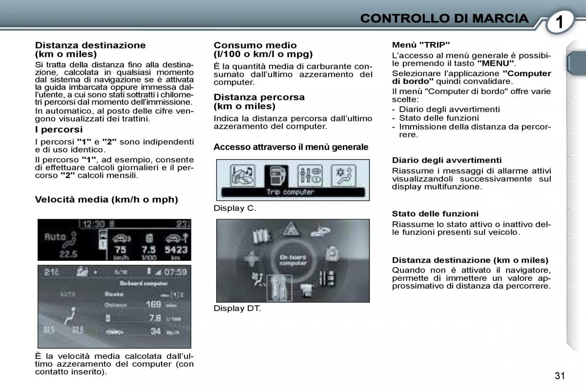 Peugeot 407 manuale del proprietario / page 29