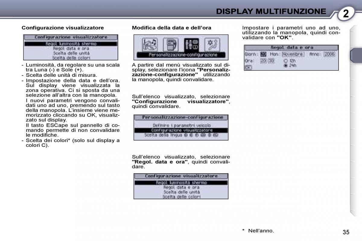 Peugeot 407 manuale del proprietario / page 33