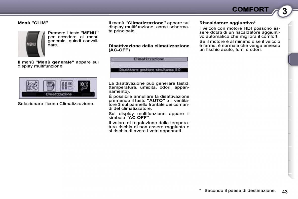 Peugeot 407 manuale del proprietario / page 41