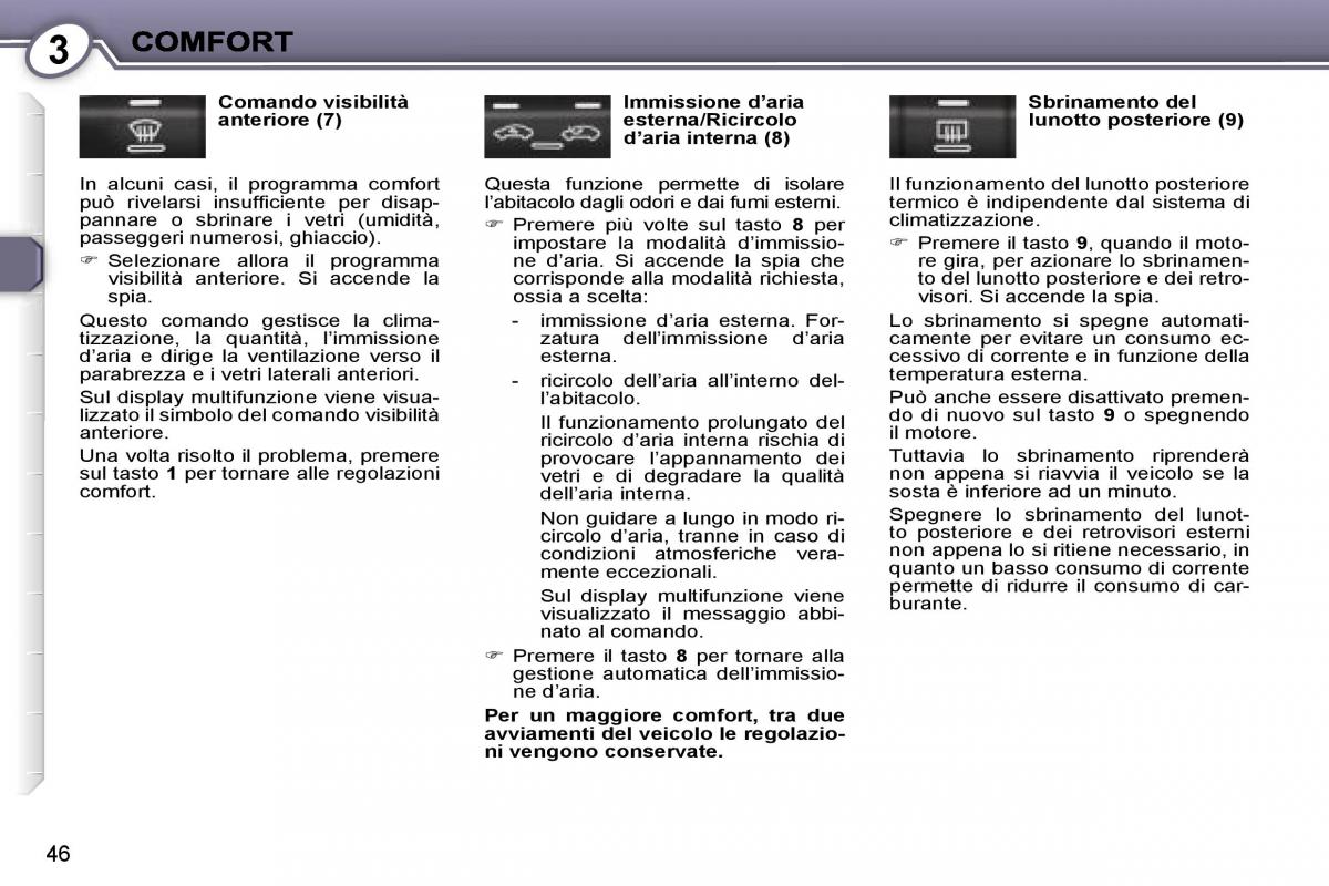 Peugeot 407 manuale del proprietario / page 44