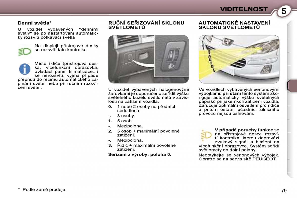 Peugeot 407 navod k obsludze / page 84