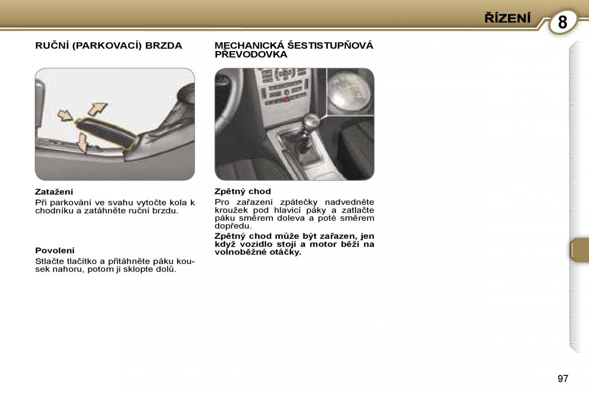 Peugeot 407 navod k obsludze / page 110