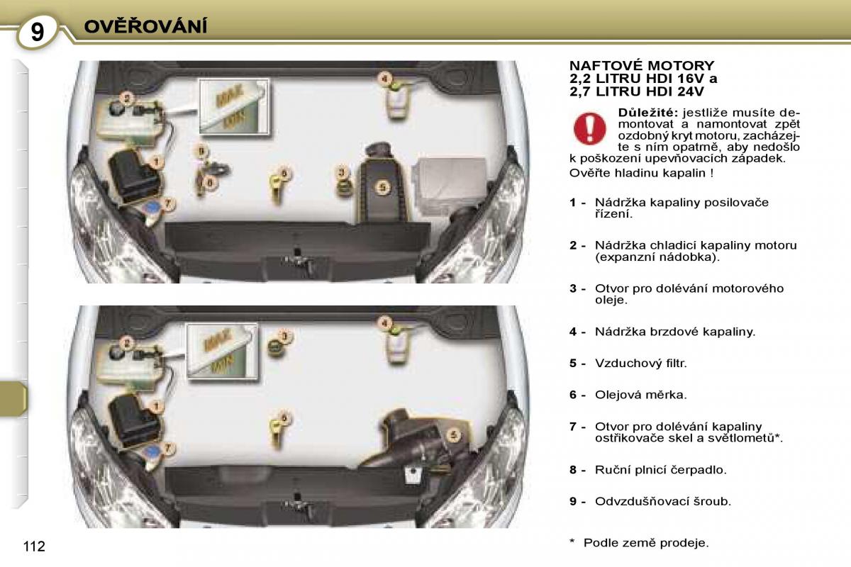 Peugeot 407 navod k obsludze / page 124