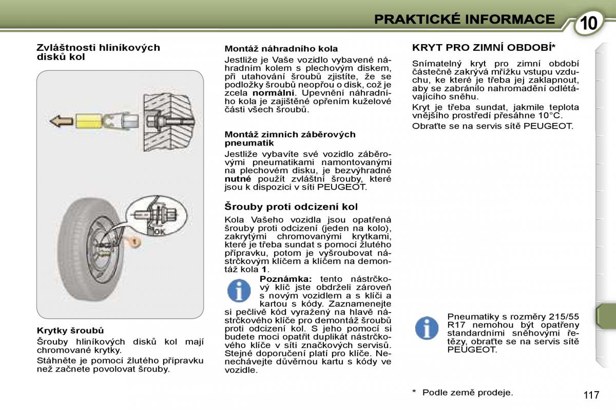 Peugeot 407 navod k obsludze / page 129