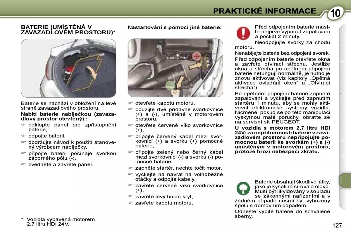 Peugeot 407 navod k obsludze / page 144