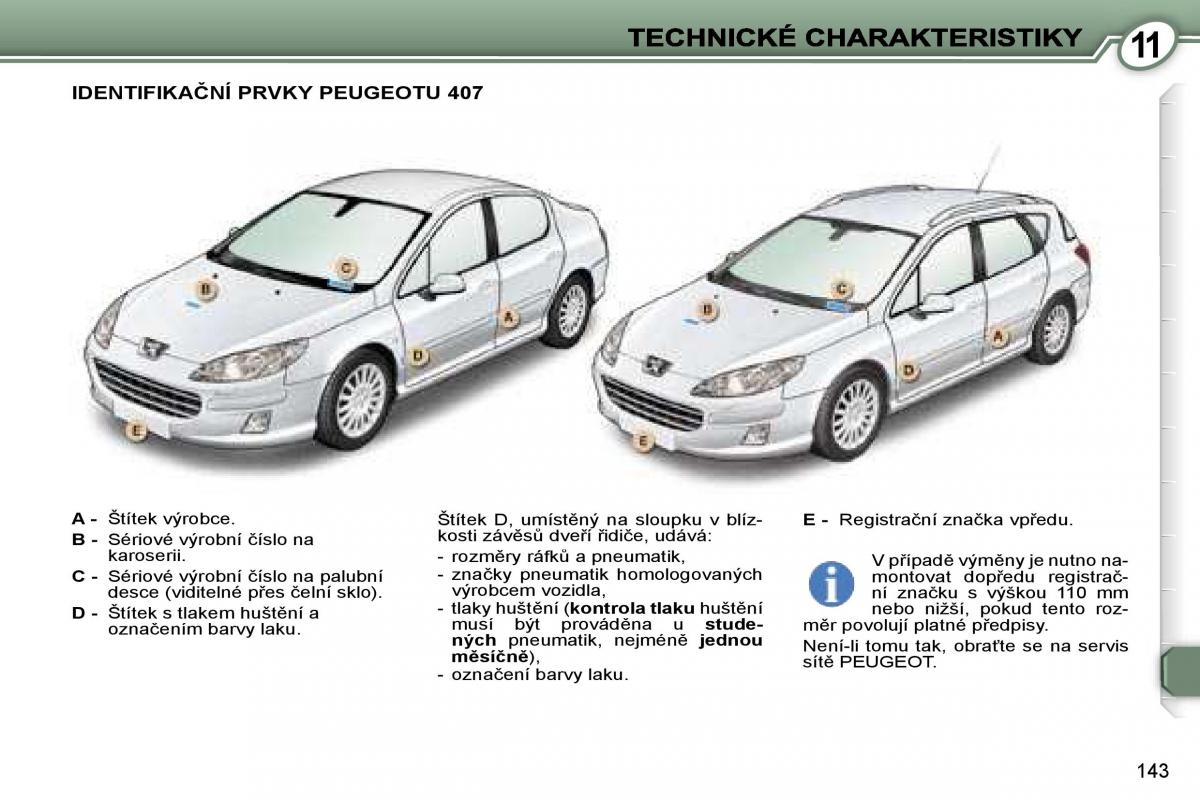 Peugeot 407 navod k obsludze / page 160