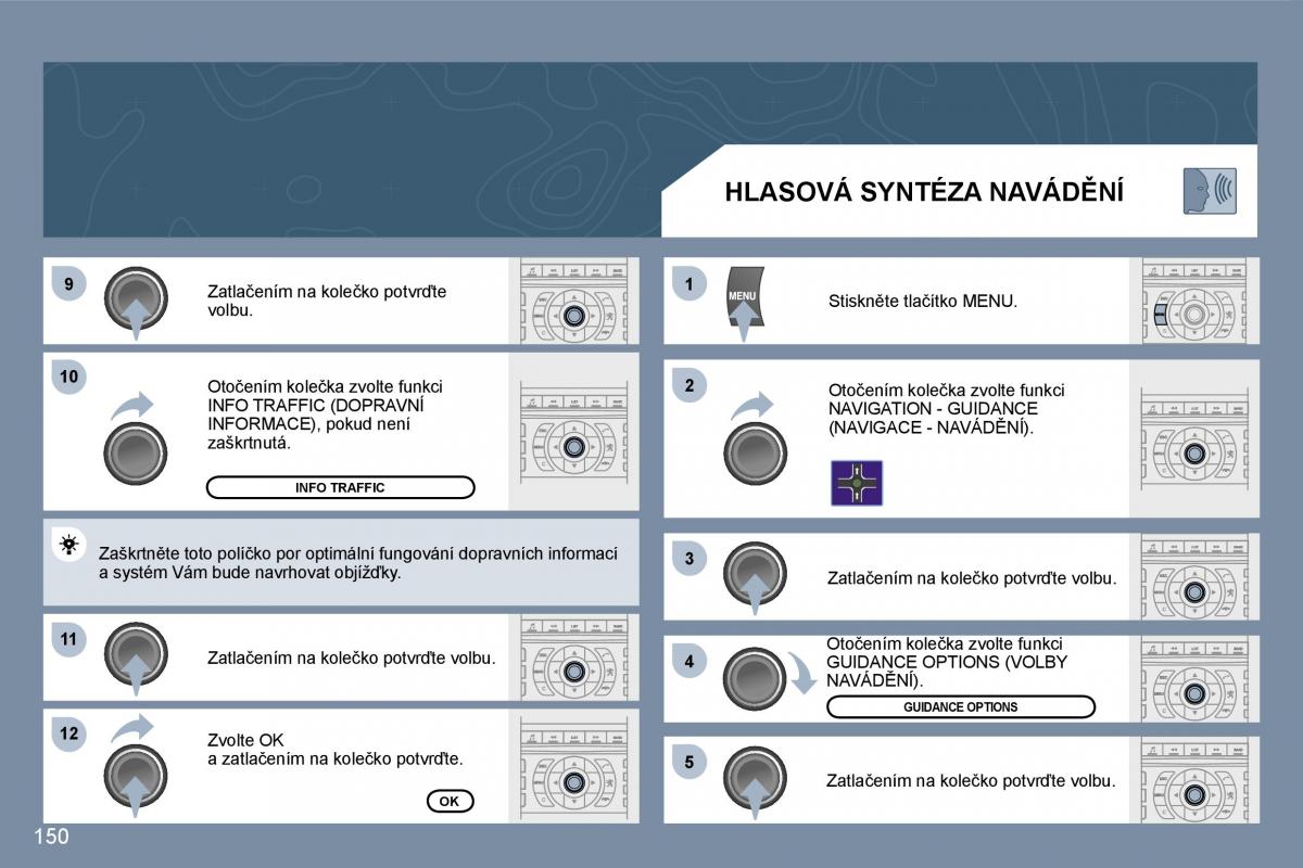 Peugeot 407 navod k obsludze / page 167