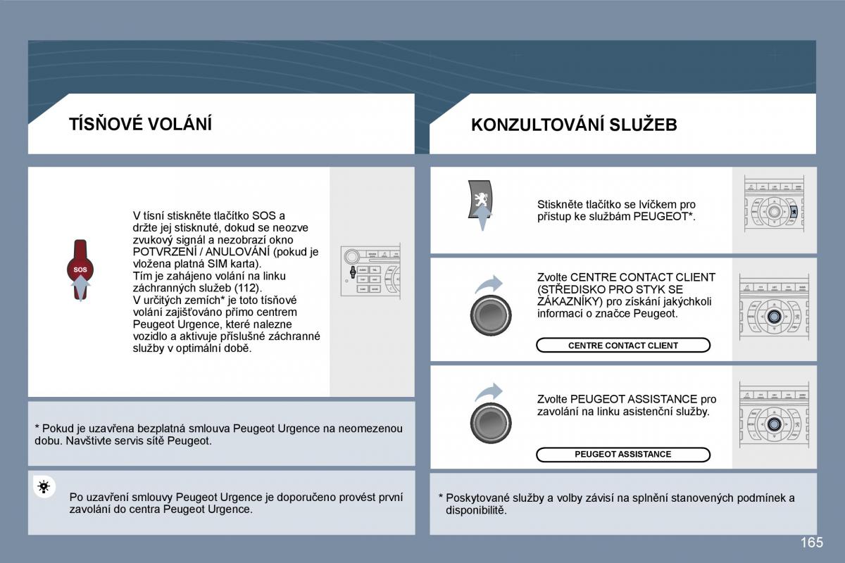 Peugeot 407 navod k obsludze / page 182