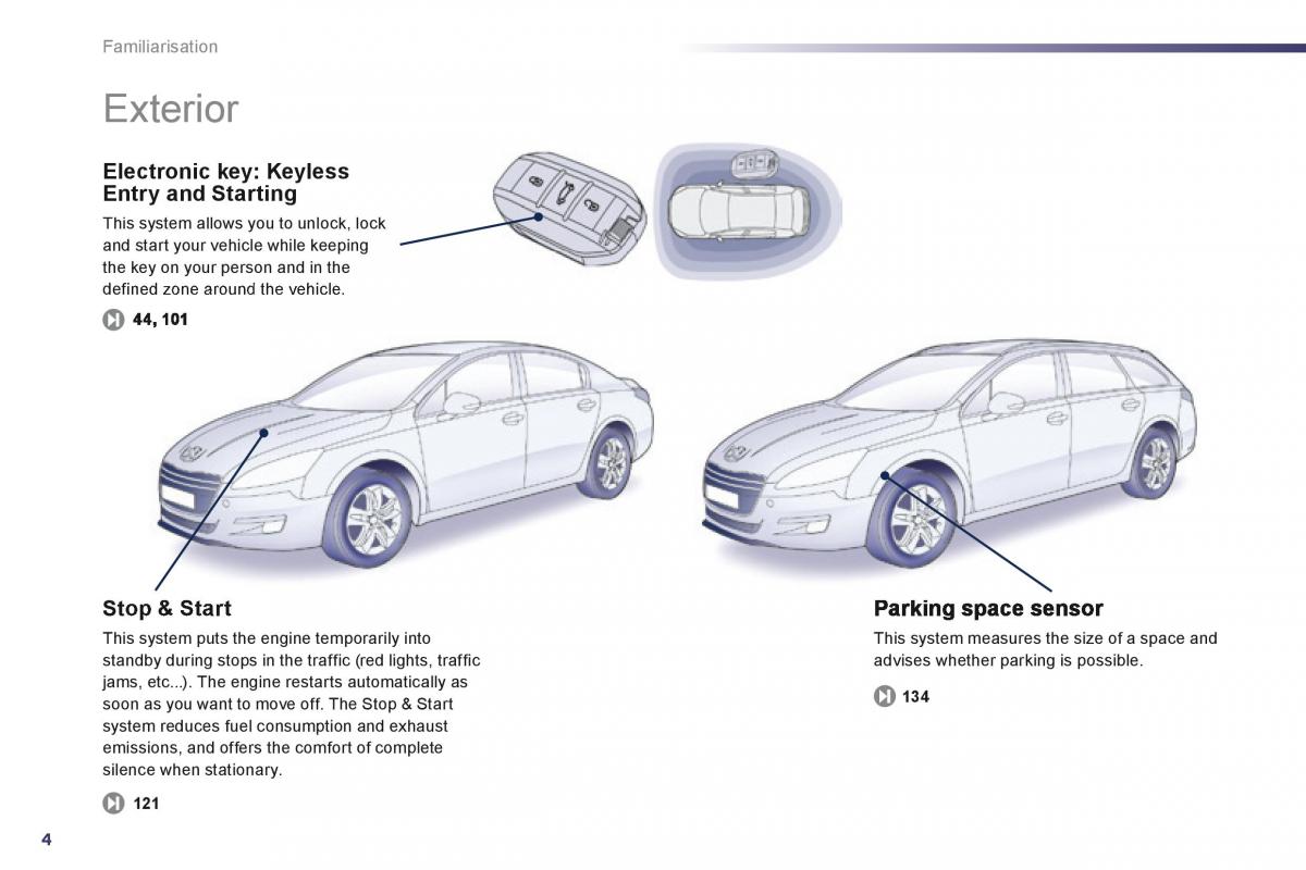 Peugeot 508 owners manual / page 6