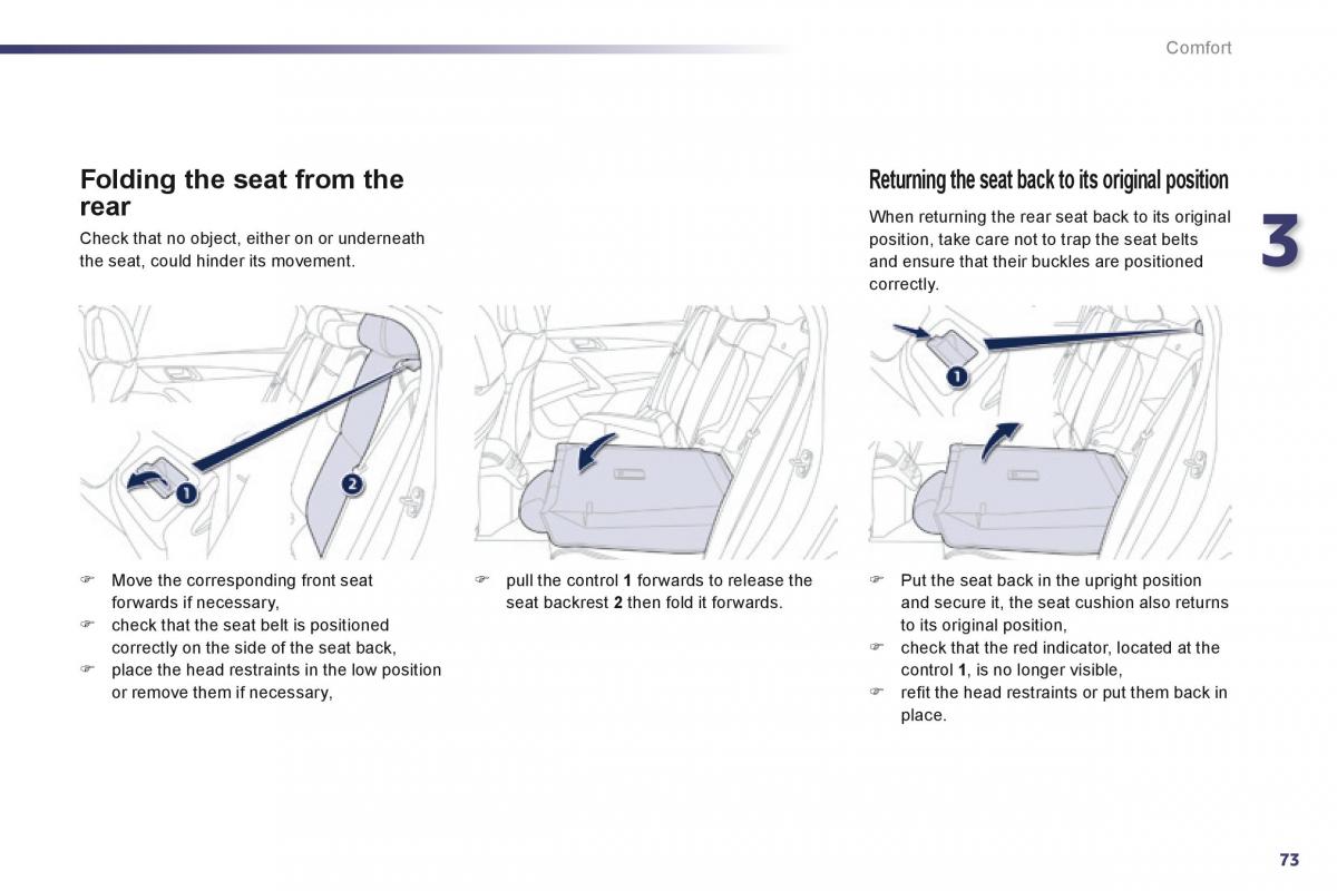 Peugeot 508 owners manual / page 75