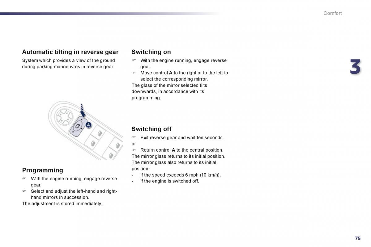 Peugeot 508 owners manual / page 77