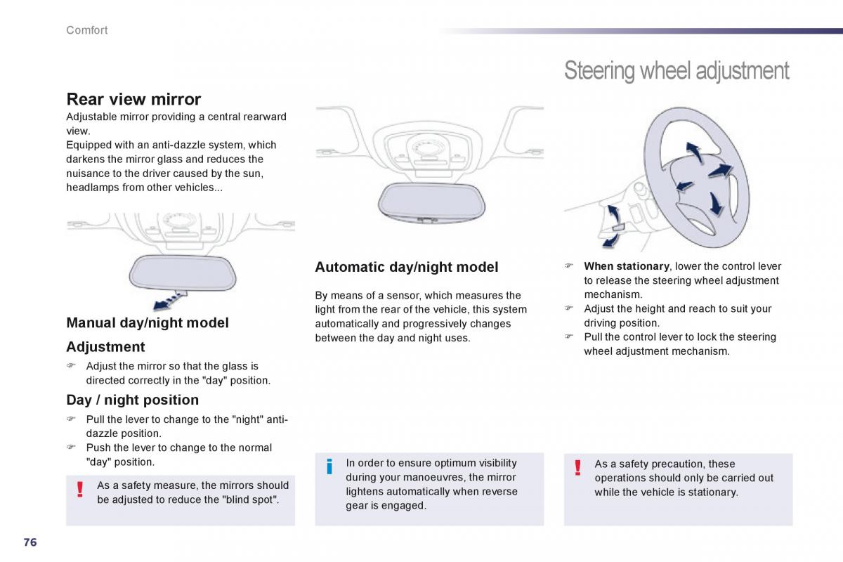 Peugeot 508 owners manual / page 78