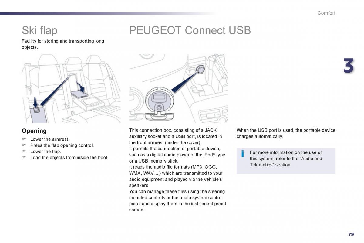 Peugeot 508 owners manual / page 81