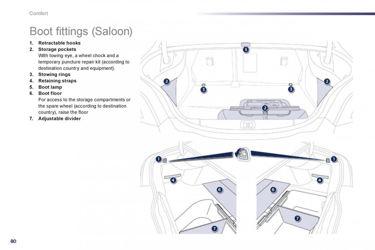 Peugeot 508 owners manual / page 82