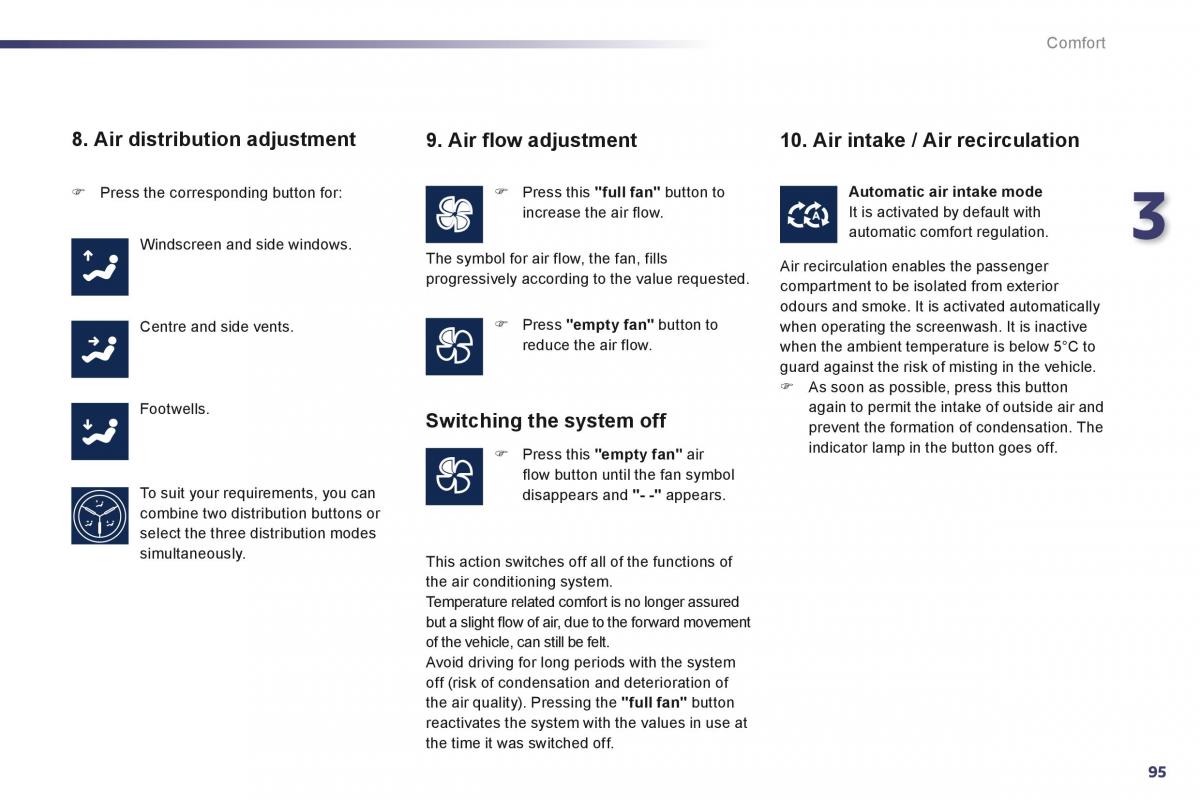 Peugeot 508 owners manual / page 97