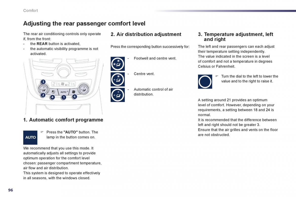 Peugeot 508 owners manual / page 98