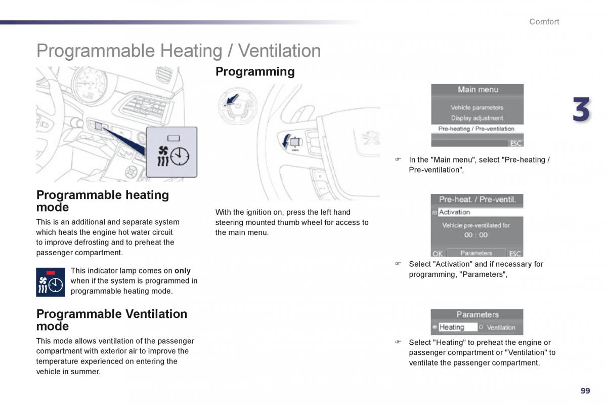 Peugeot 508 owners manual / page 101