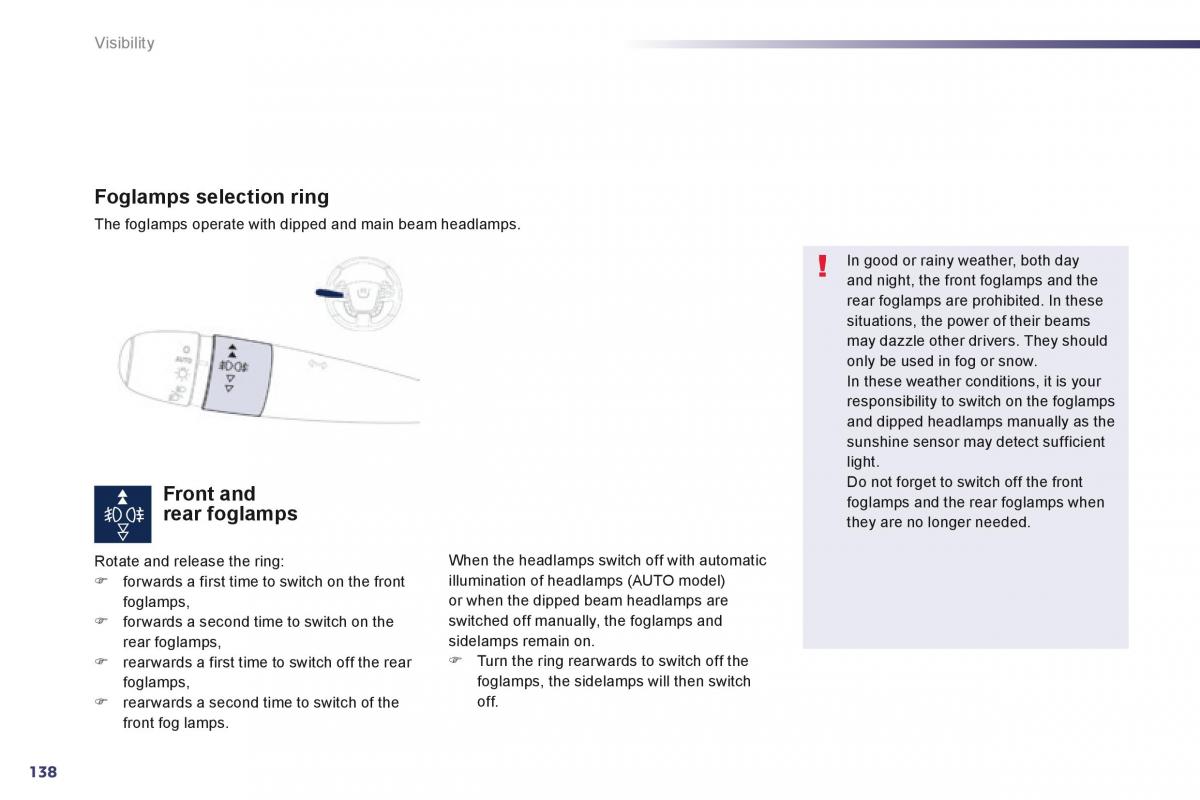 Peugeot 508 owners manual / page 140