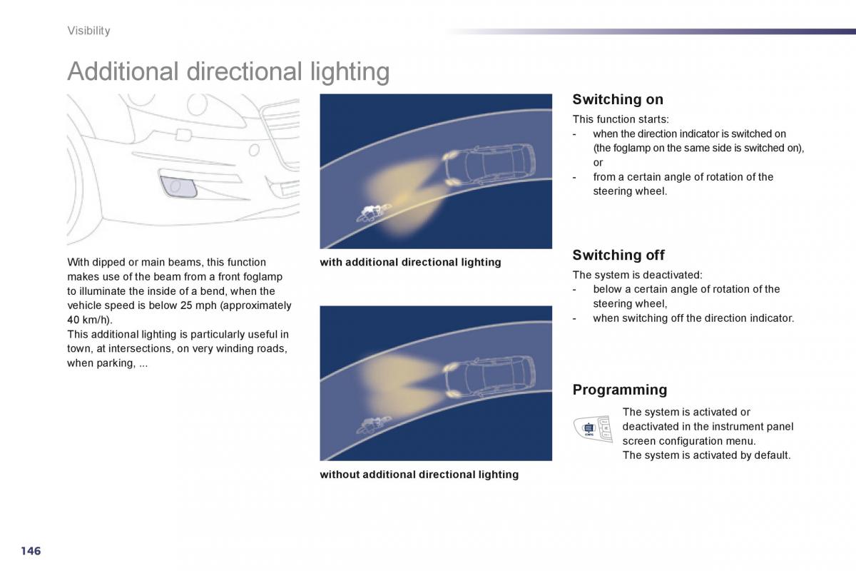 Peugeot 508 owners manual / page 148