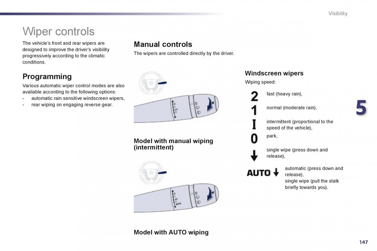 Peugeot 508 owners manual / page 149