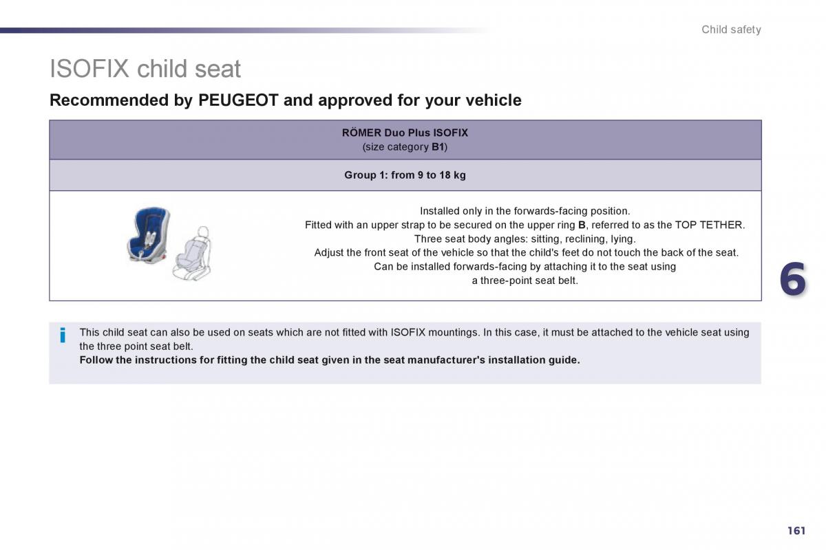 Peugeot 508 owners manual / page 163