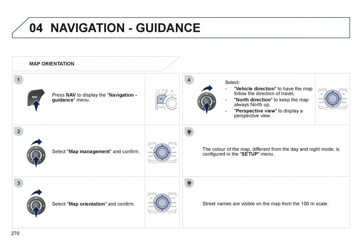 Peugeot 508 owners manual / page 272