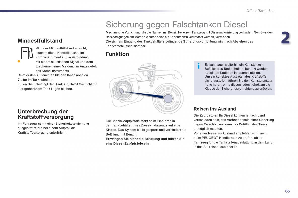 Peugeot 508 Handbuch / page 67