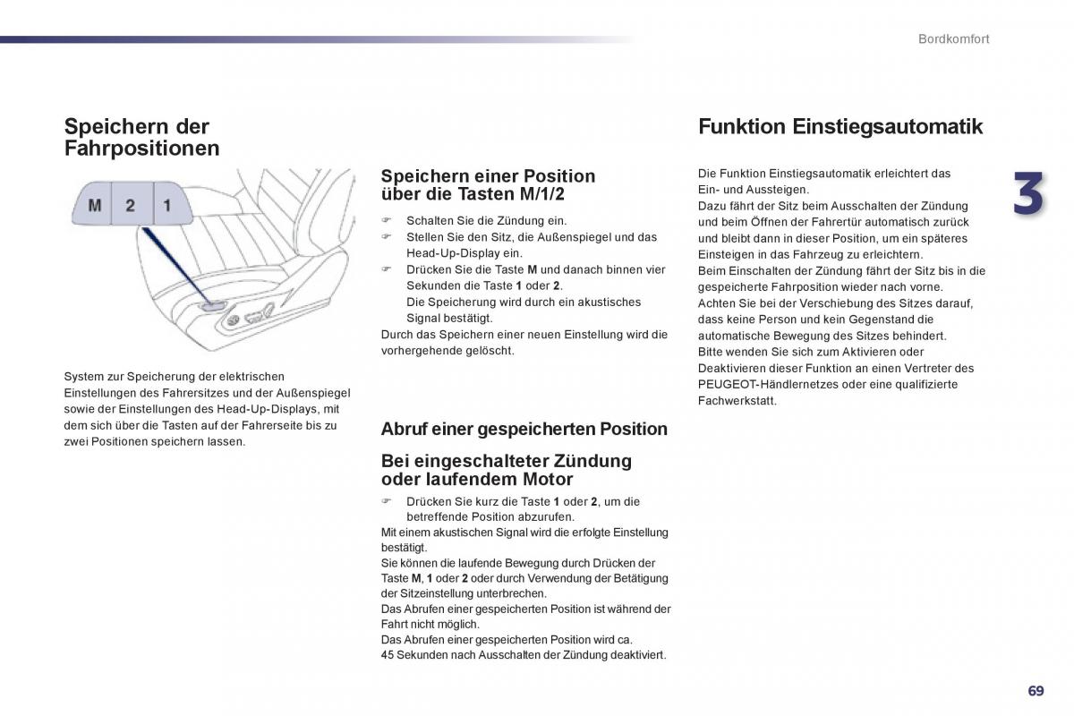 Peugeot 508 Handbuch / page 71