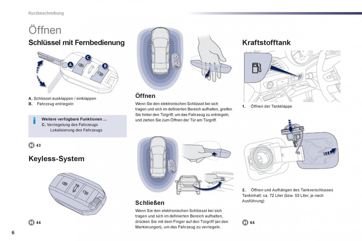 Peugeot 508 Handbuch / page 8