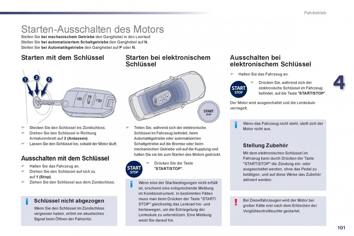 Peugeot 508 Handbuch / page 103