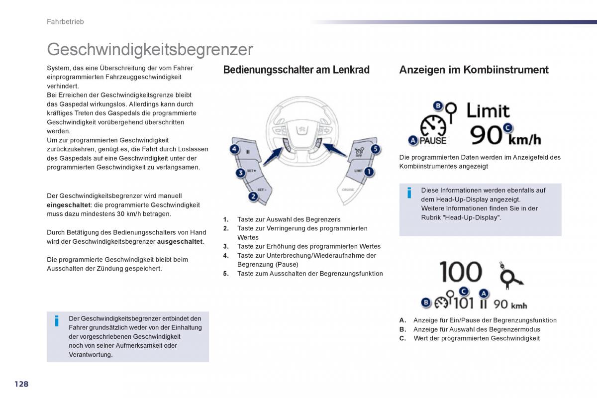 Peugeot 508 Handbuch / page 130