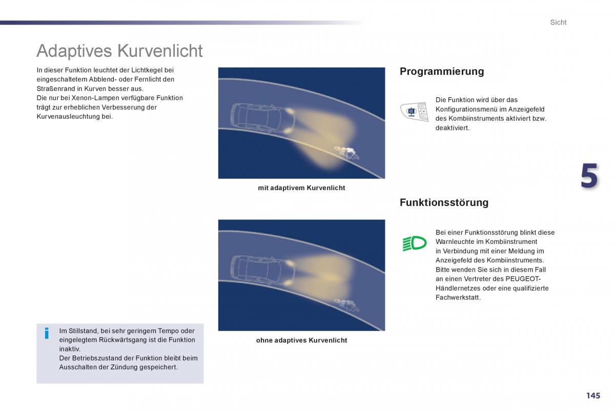 Peugeot 508 Handbuch / page 147