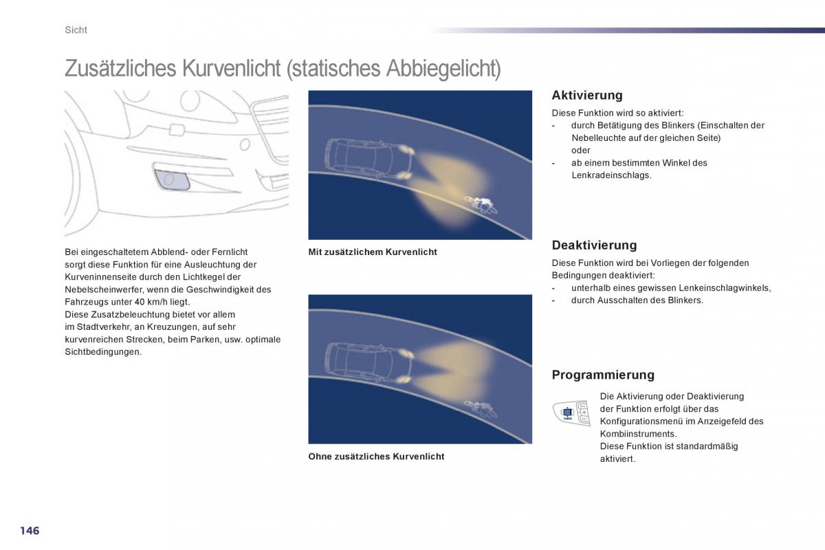 Peugeot 508 Handbuch / page 148