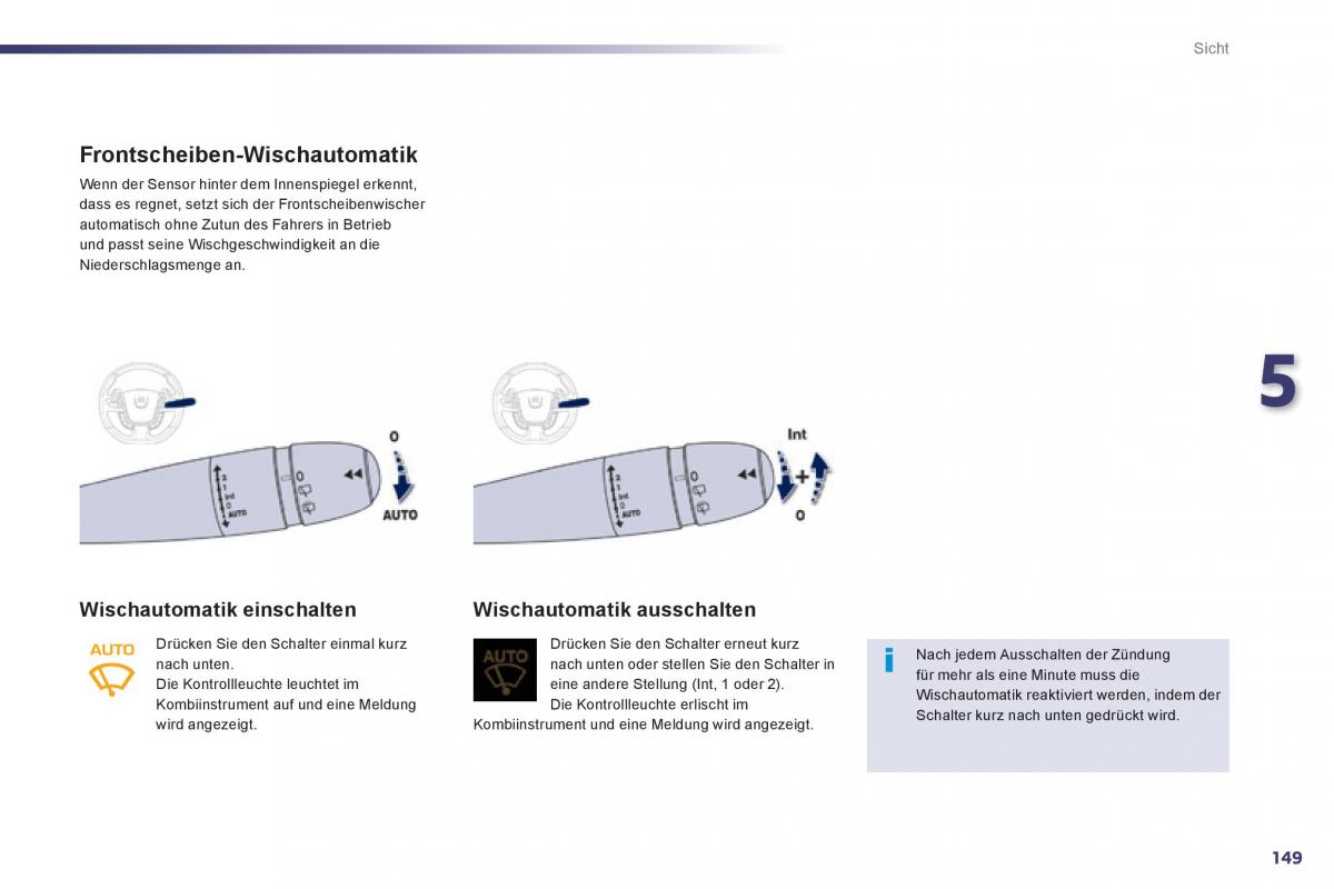 Peugeot 508 Handbuch / page 151