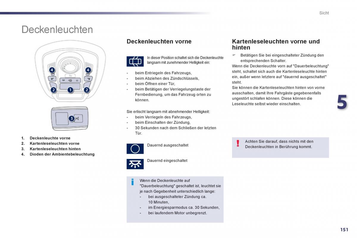 Peugeot 508 Handbuch / page 153