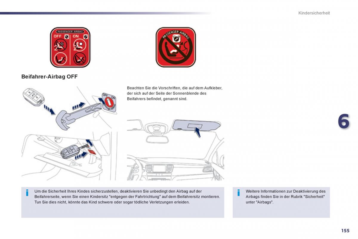 Peugeot 508 Handbuch / page 157