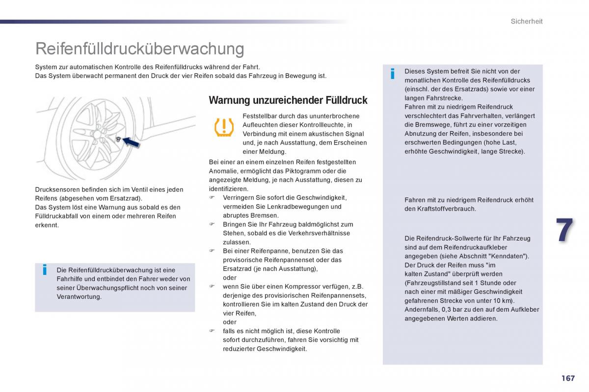 Peugeot 508 Handbuch / page 169