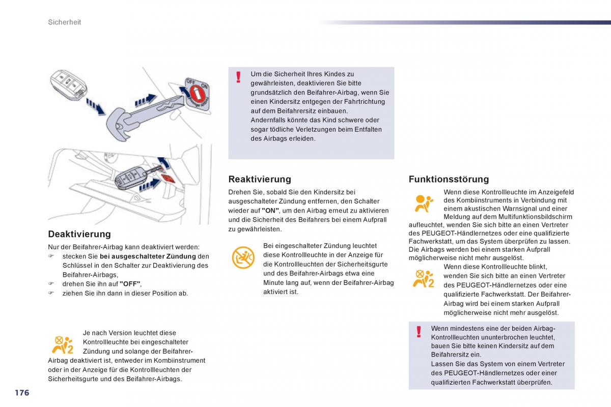 Peugeot 508 Handbuch / page 178