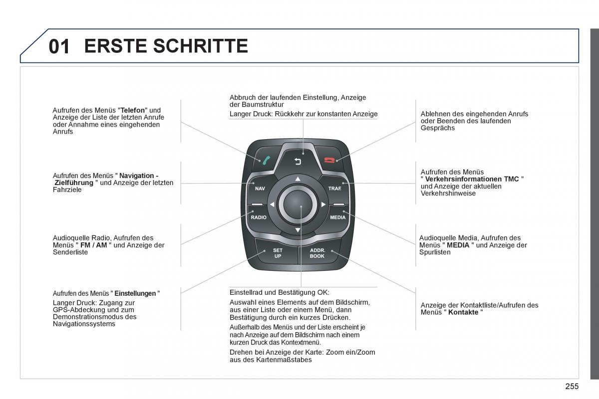 Peugeot 508 Handbuch / page 257