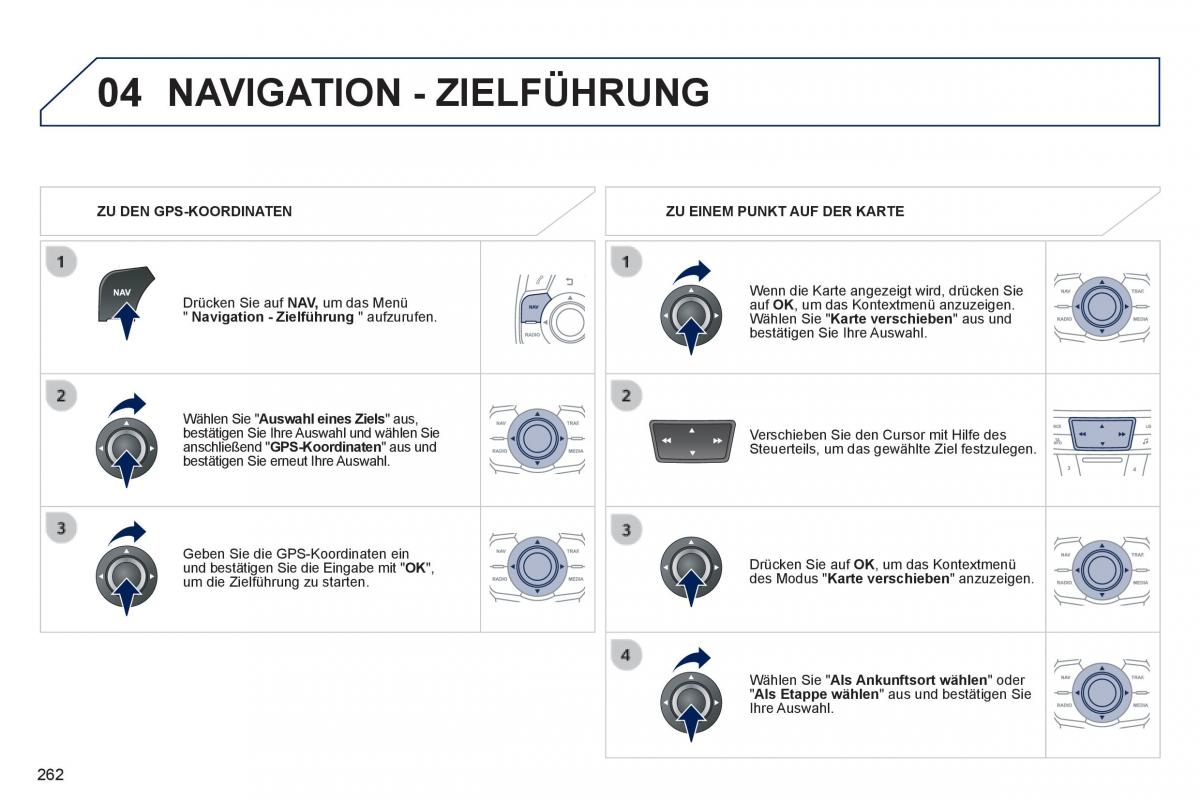 Peugeot 508 Handbuch / page 264