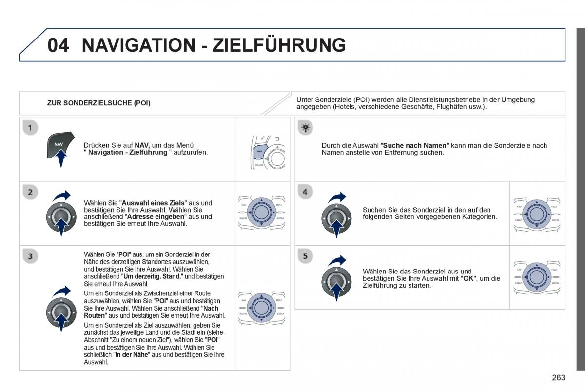 Peugeot 508 Handbuch / page 265